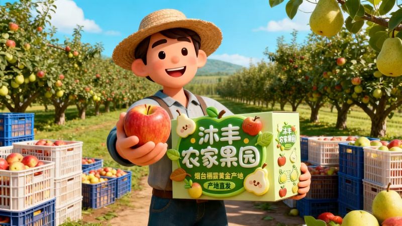 沐丰农家果园精品水果礼盒